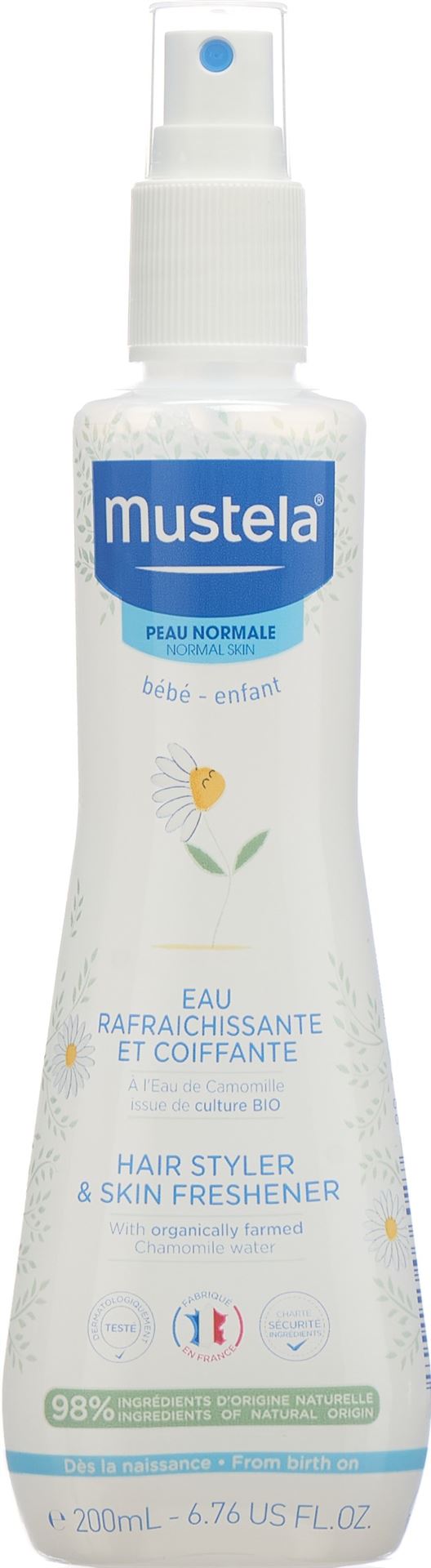 MUSTELA Erfrischendes Wasser Fl 200 ml