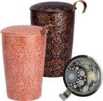 PICFRONT HERBORISTERIA Teetasse Mandala mit Sieb ass