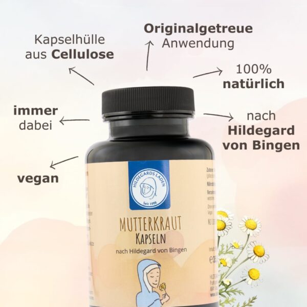 MARKETING HILDEGARDS LADEN Mutterkraut Kaps Ds 90 Stk