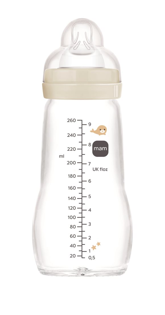 CONTENTBACK MAM Feel Good Glasflasche 260ml 2+m Unisex