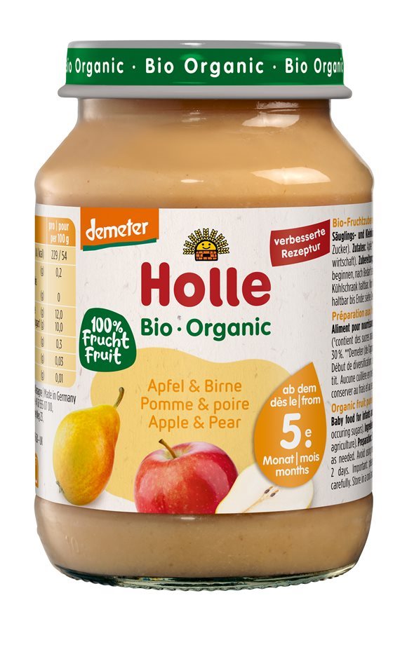 PICFRONT3D HOLLE Apfel und Birne Glas 190 g