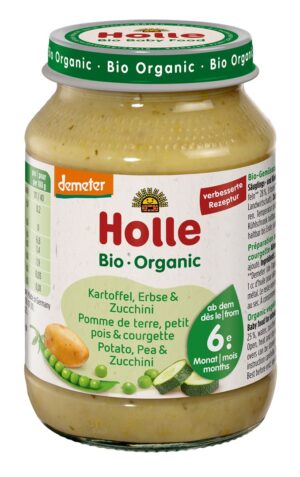 PICBACK3D HOLLE Kartoffeln Erbsen und Zucchini Glas 190 g