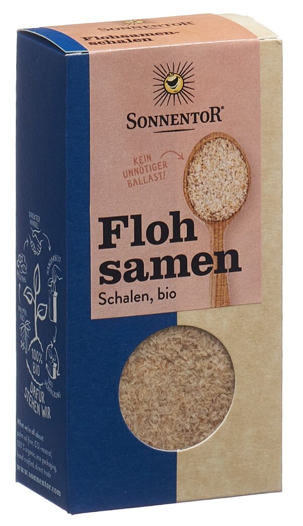 PICFRONT3D SONNENTOR Flohsamen Schalen BIO Btl 50 g