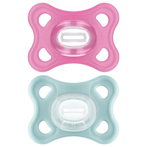 CONTENTFRONT MAM Comfort Nuggi Sil 0-12m 2 Stk