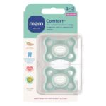 PICFRONT3D MAM Comfort Nuggi Sil 0-12m 2 Stk