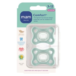 PICFRONT3D MAM Comfort Nuggi Sil 0-12m 2 Stk