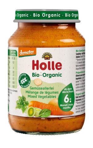 PICBACK3D HOLLE Gemüseallerlei Glas 190 g