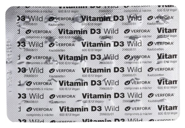 CONTENTBACK VITAMIN D3 WILD Kautabl 600 IE vegan 90 Stk