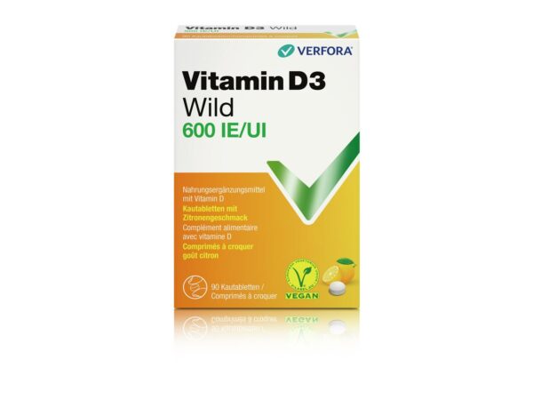 PICBACK VITAMIN D3 WILD Kautabl 600 IE vegan 90 Stk