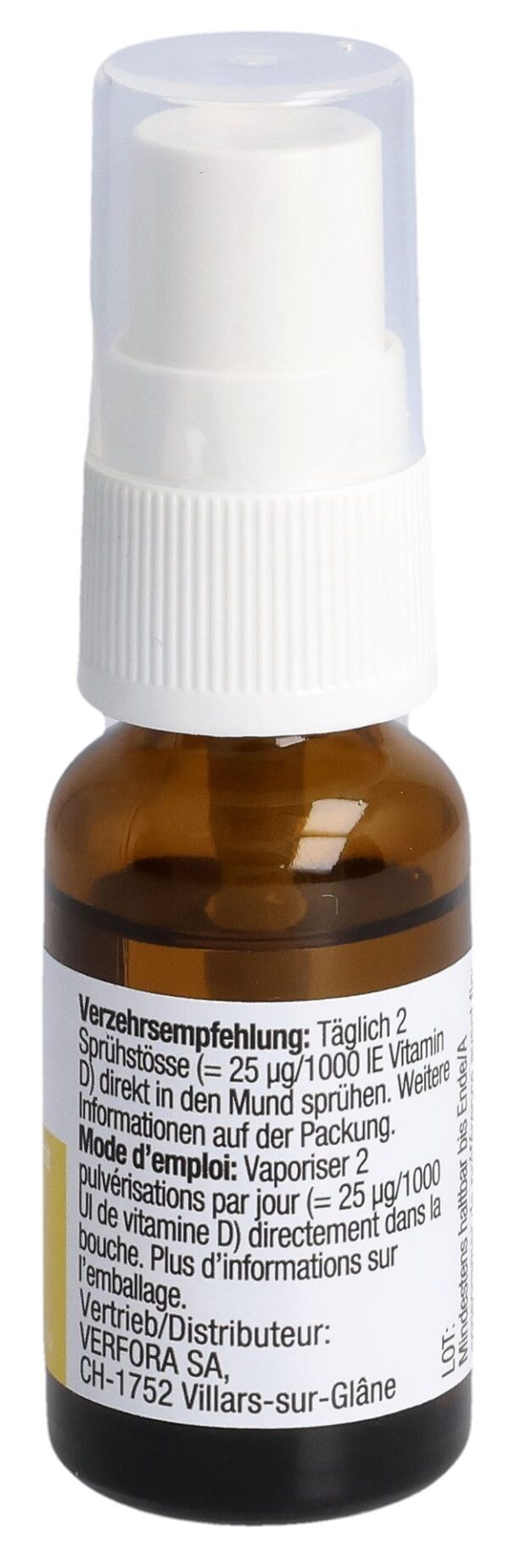 CONTENTBACK VITAMIN D3 WILD Spray 1000 IE vegan 10 ml