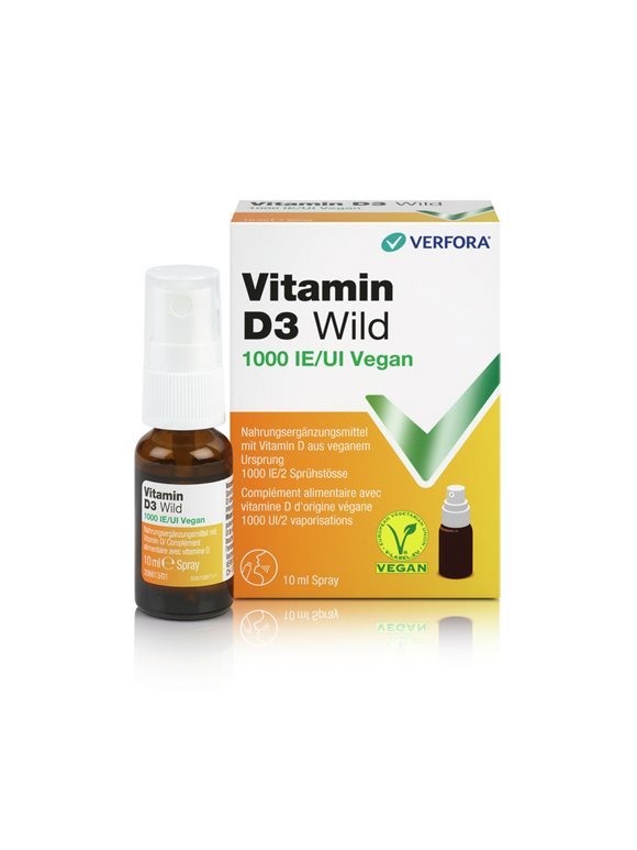 PICFRONT3DPLUS VITAMIN D3 WILD Spray 1000 IE vegan 10 ml