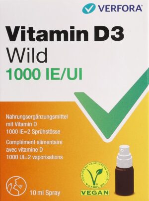 VITAMIN D3 WILD Spray 1000 IE vegan 10 ml