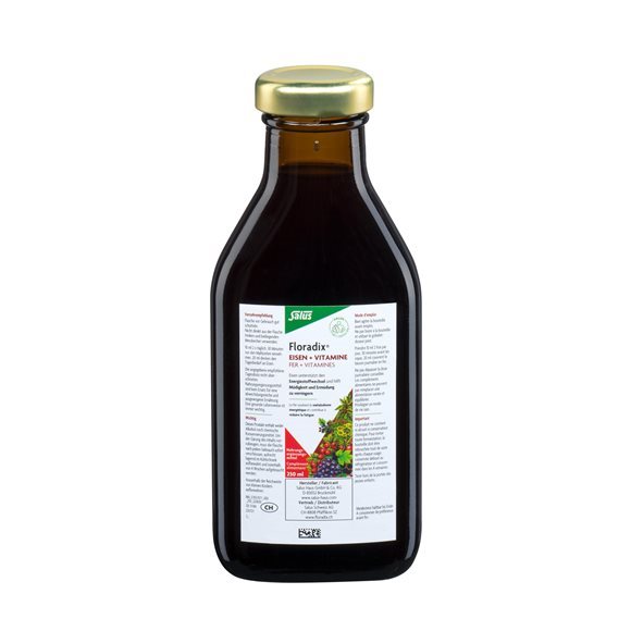CONTENTFRONT FLORADIX Eisen + Vitamine Fl 250 ml
