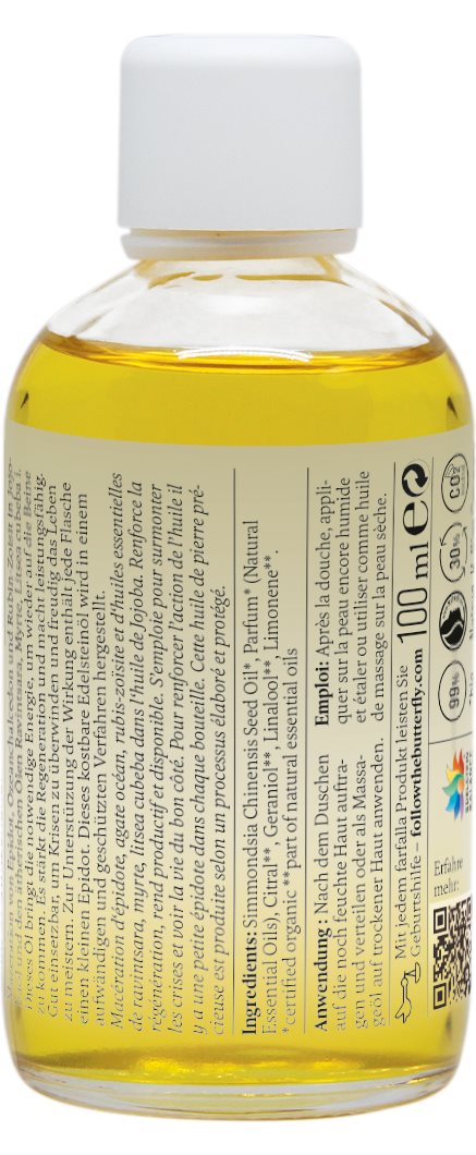 PICBACK3D FARFALLA Edelsteinöl Regeneration 100 ml