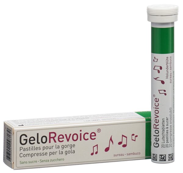 PICBACK3DPLUS GELOREVOICE Halstabletten Holunder 20 Stk