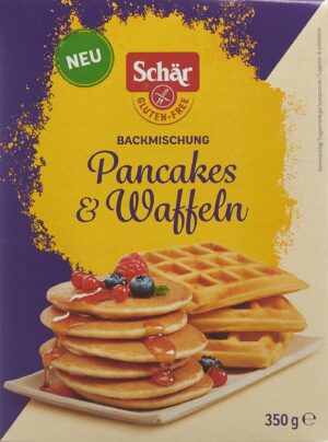 SCHÄR Backmischung Pancakes Waffeln glutenfr 350 g