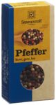 SONNENTOR Pfeffer bunt ganz BIO Btl 50 g
