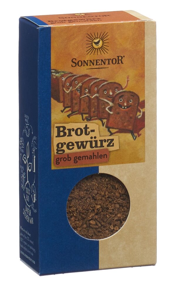 PICFRONT3D SONNENTOR Brotgewürz grob gemahlen BIO Btl 45 g