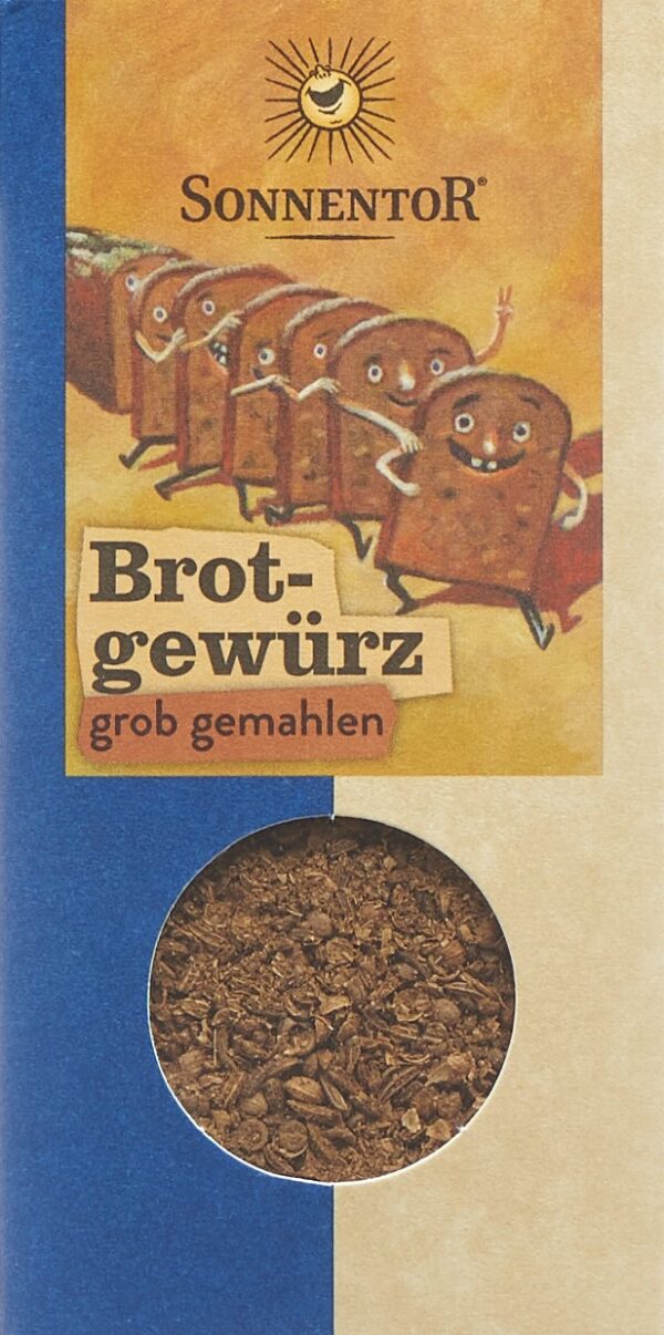 PICFRONT SONNENTOR Brotgewürz grob gemahlen BIO Btl 45 g