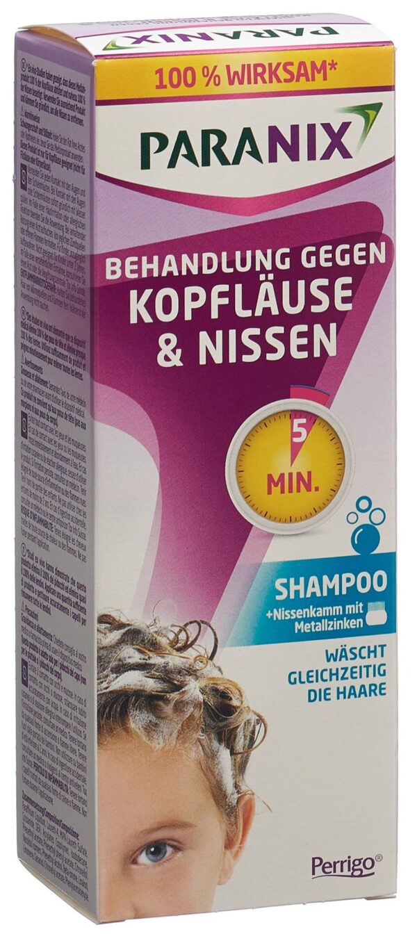 PICFRONT3D PARANIX Shampoo 5 Minuten 200 ml + Kamm