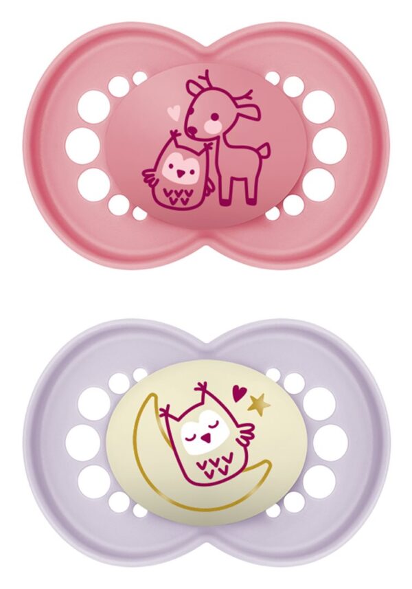 MAM Day&Night Nuggi 6-16m 2 Stk