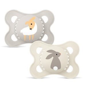 CONTENTFRONT MAM Original Nuggi Sil 0-6m Unisex 2 Stk