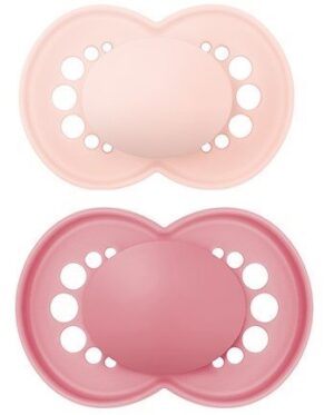 CONTENTFRONT MAM Original Nuggi Sil 16-36m Girl 2 Stk