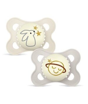 CONTENTFRONT MAM Night Nuggi Sil 0-6m Unisex 2 Stk