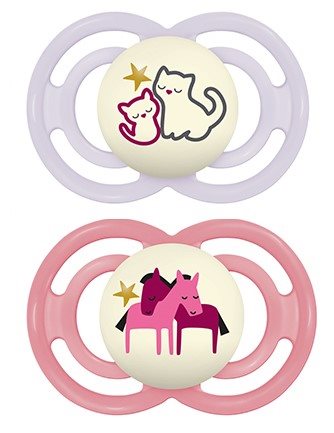 PICFRONT3D MAM Original Nuggi Kautschuk 0-6m 2 Stk