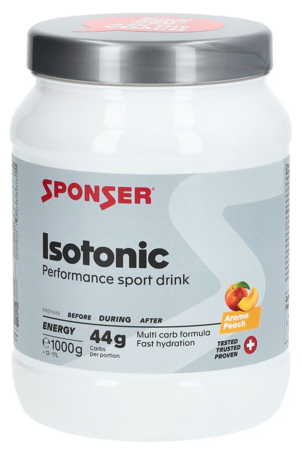 PICFRONT3D SPONSER Isotonic Peach Ds 1000 g