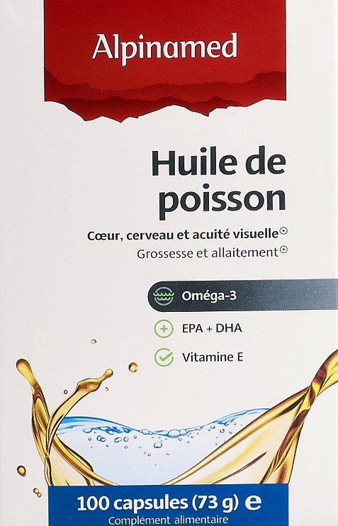 PICBACK ALPINAMED Fischöl Kaps 100 Stk