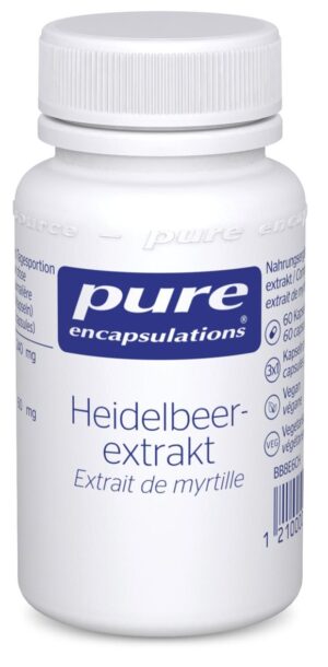 PURE Heidelbeerextrakt Kaps Ds 60 Stk