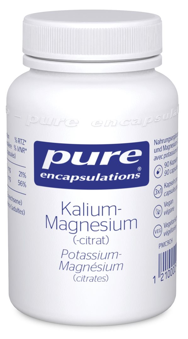 PURE Kalium-Magnesium Kaps Ds 90 Stk