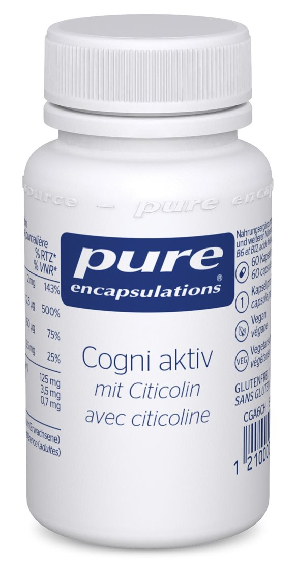 PURE Cogni Aktiv Kaps Ds 60 Stk