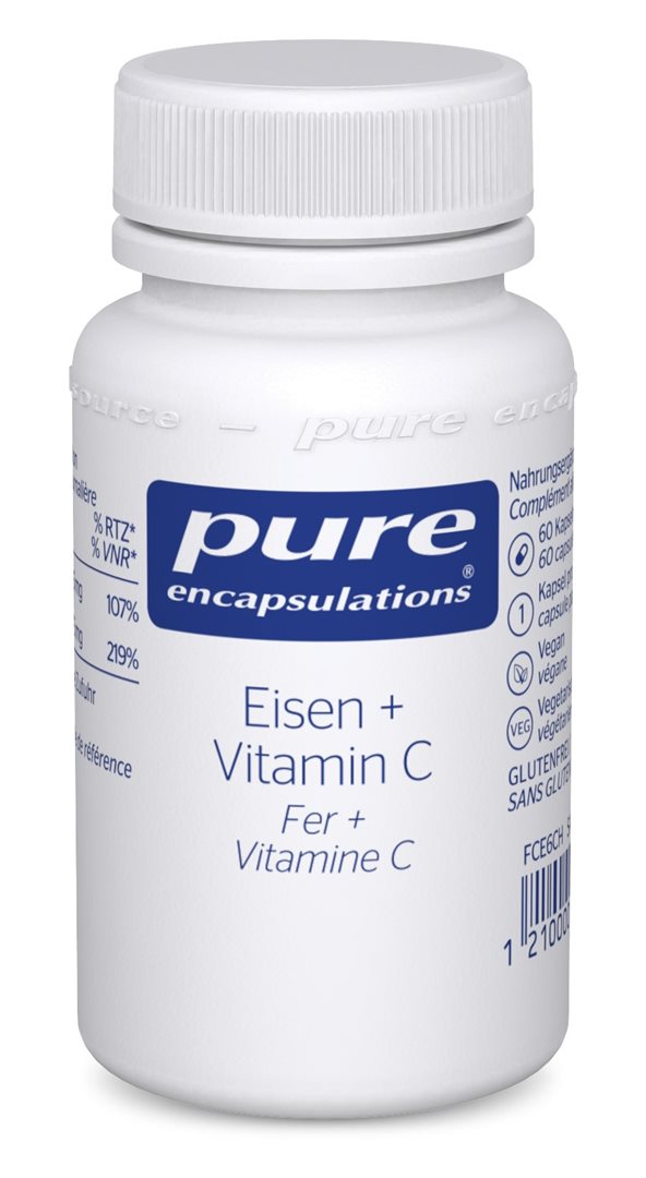 PURE Eisen C Kaps Ds 60 Stk