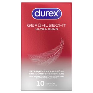 PICFRONT3D DUREX Gefühlsecht Ultra Präservativ 10 Stk
