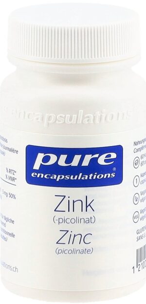 PURE Zink 5 pikolinat Kaps Fl 60 Stk