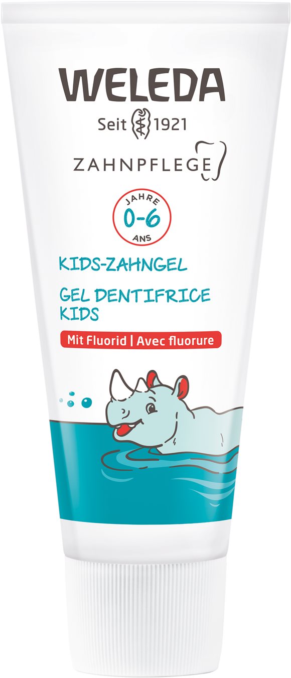 CONTENTFRONT WELEDA Zahngel Kids mit Fluorid Tb 50 ml