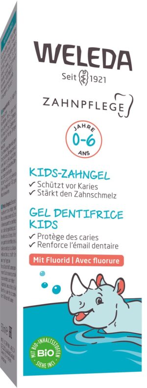 PICFRONT3D WELEDA Zahngel Kids mit Fluorid Tb 50 ml