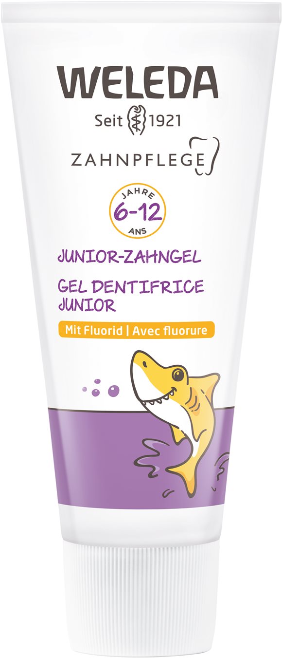 CONTENTFRONT WELEDA Zahngel Junior mit Fluorid Tb 50 ml