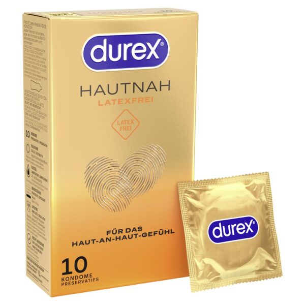 PICFRONT3DPLUS DUREX Hautnah Präservativ latexfrei 10 Stk