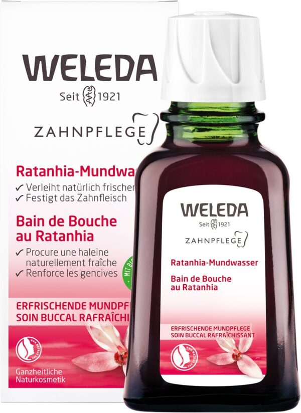 PICFRONT3DPLUS WELEDA Mundwasser Ratanhia Fl 50 ml