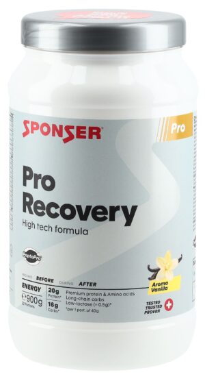 SPONSER Pro Recovery Drink Vanille Ds 900 g