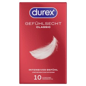 PICFRONT3D DUREX Gefühlsecht Classic Präservativ 10 Stk