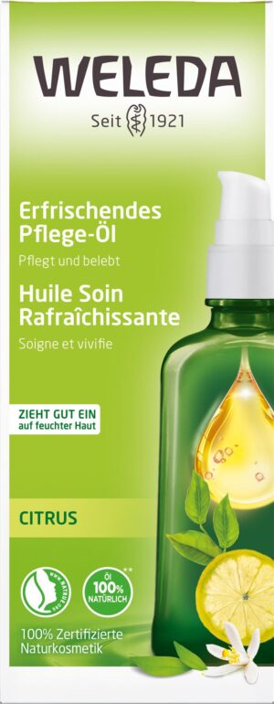 WELEDA Pflege-Öl erfrischend Citrus 100 ml
