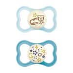 MAM Supreme Night Nuggi Sil 16-36m 2 Stk