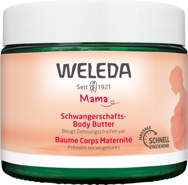 WELEDA MAMA Body Butter Schwangerschaft Glas 150 g
