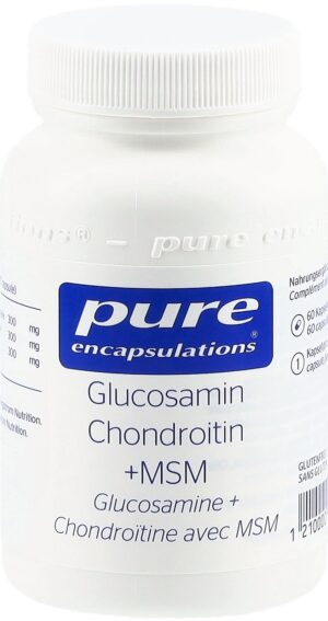 PURE Glucosamin Chondroitin Kaps Ds 60 Stk