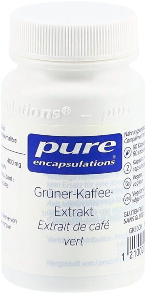 PURE Grüner Kaffee Extrakt Kaps Ds 60 Stk
