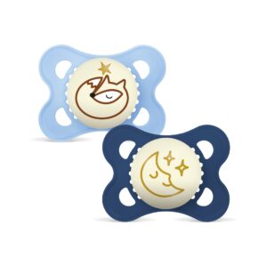 PICFRONT3D MAM Night Nuggi Kautschuk 0-6m 2 Stk